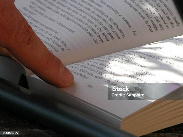 Leichtes Sommer Lesen Stockfoto und mehr Bilder von Buch - Buch, Buchseite, Fotografie