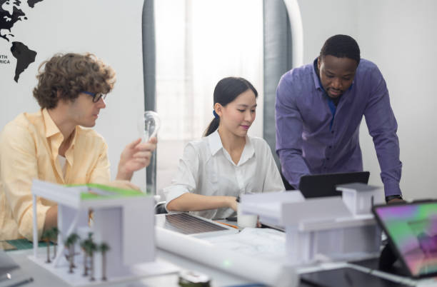 istock Architects create green, low-carbon buildings prioritizing efficiency, quality, and sustainability. 1810640214