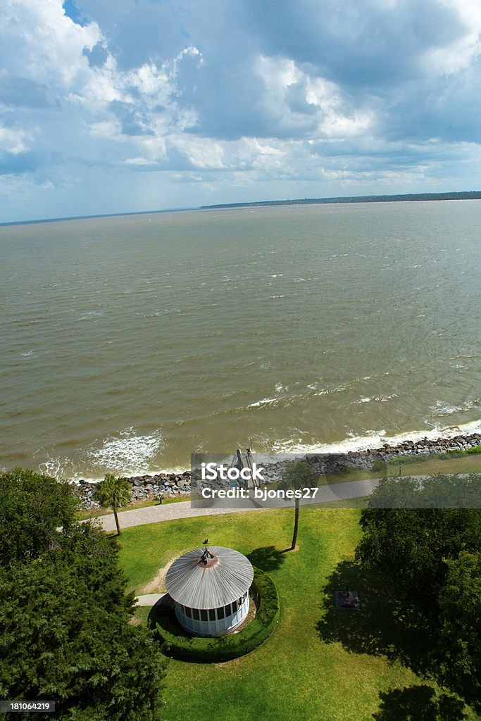 Vista do farol - Foto de stock de Exterior royalty-free