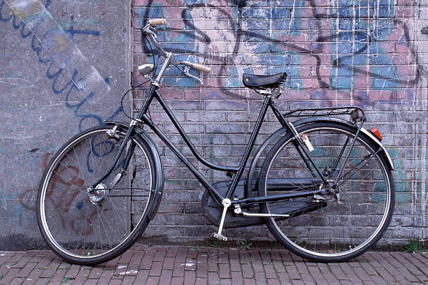 istock Black dutch bike 181064598