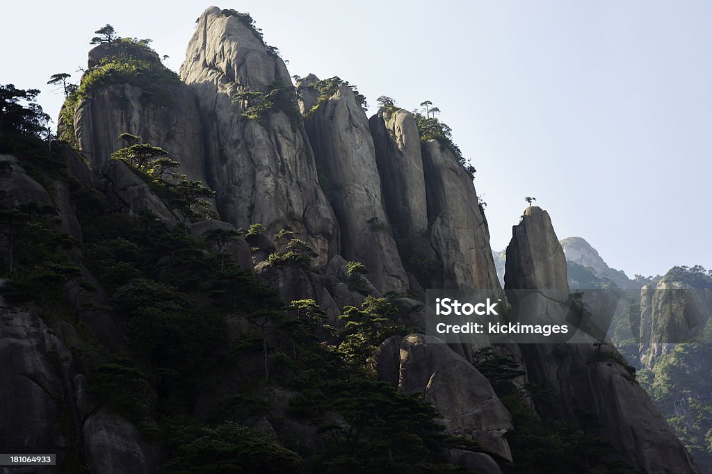 Huangshan-Gebirge - Lizenzfrei Anhöhe Stock-Foto