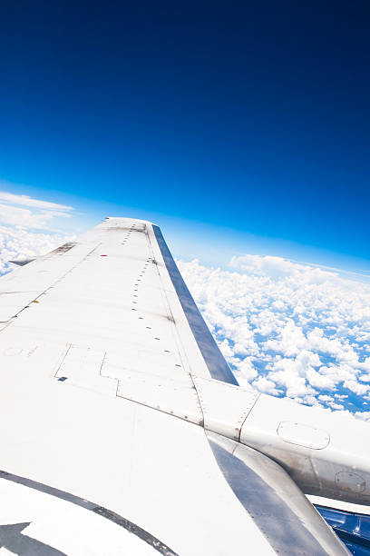 istock Wing in 30,000 feet height 181065168