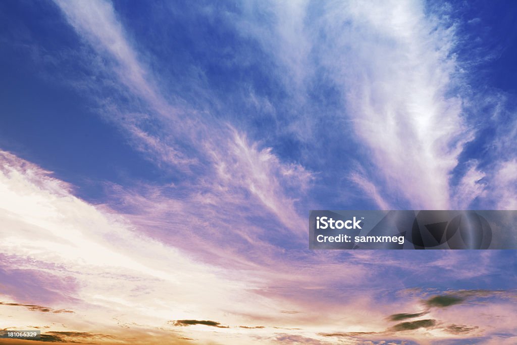 заход солнца - Стоковые фото Every cloud has a silver lining - английское выражение роялти-фри