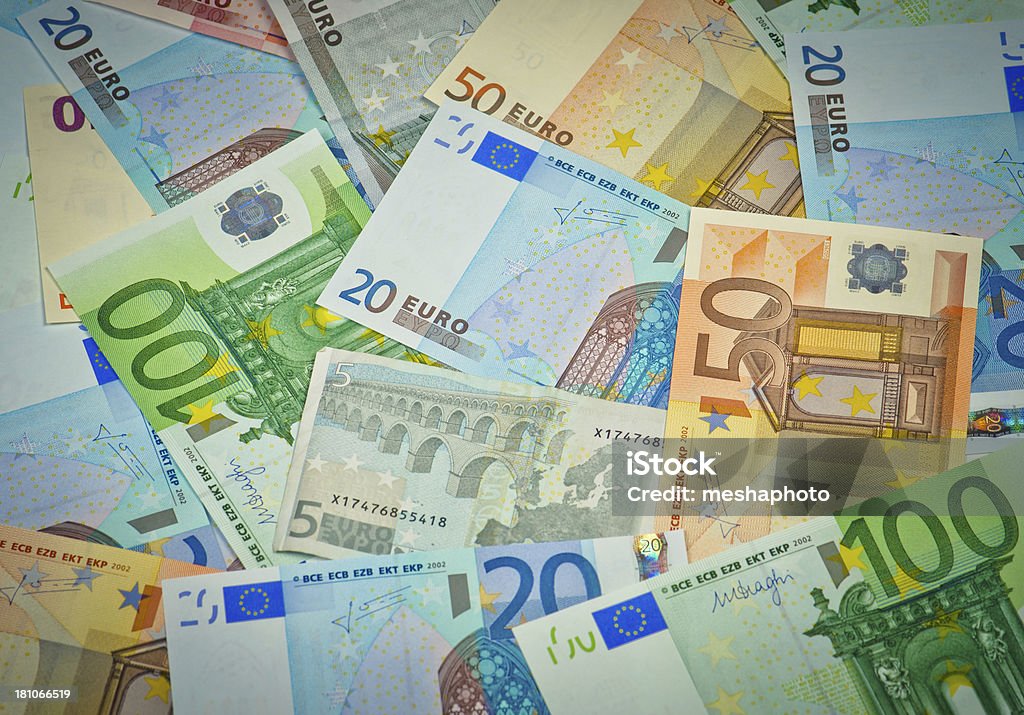 Euro - Foto stock royalty-free di Carta