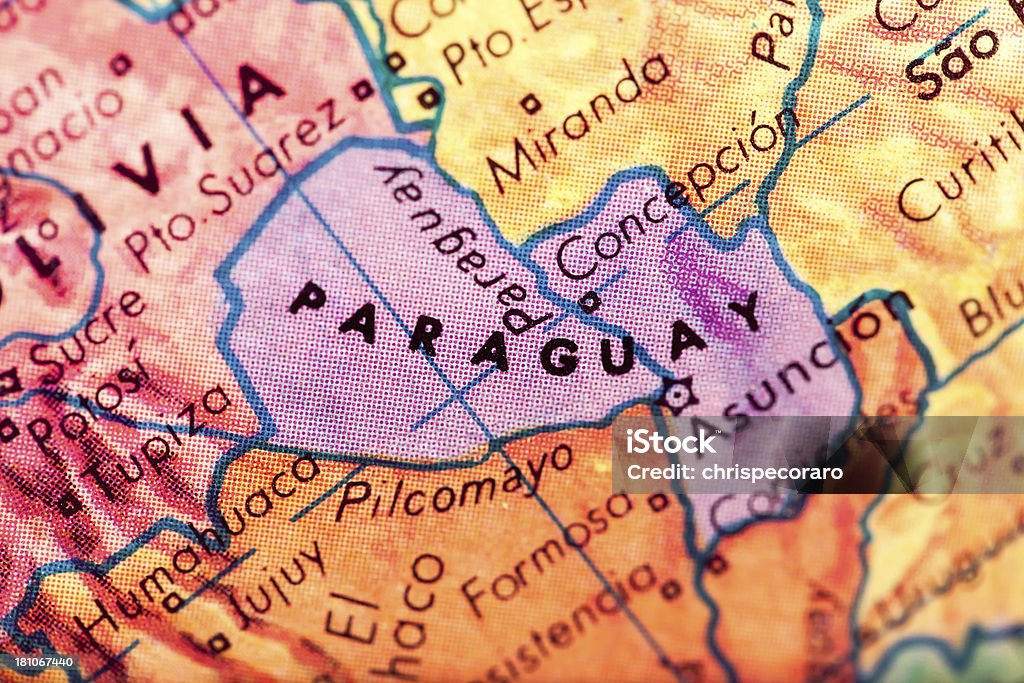 Viajar o mundo-série-Paraguai - Royalty-free América do Sul Foto de stock
