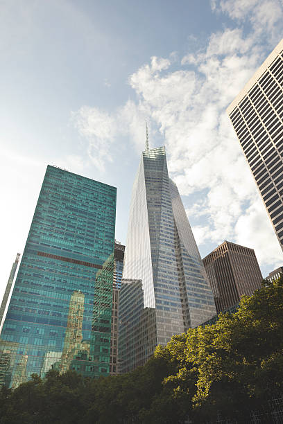 istock Midtown Skyscrapers at Bryant Park Manhattan 181067496