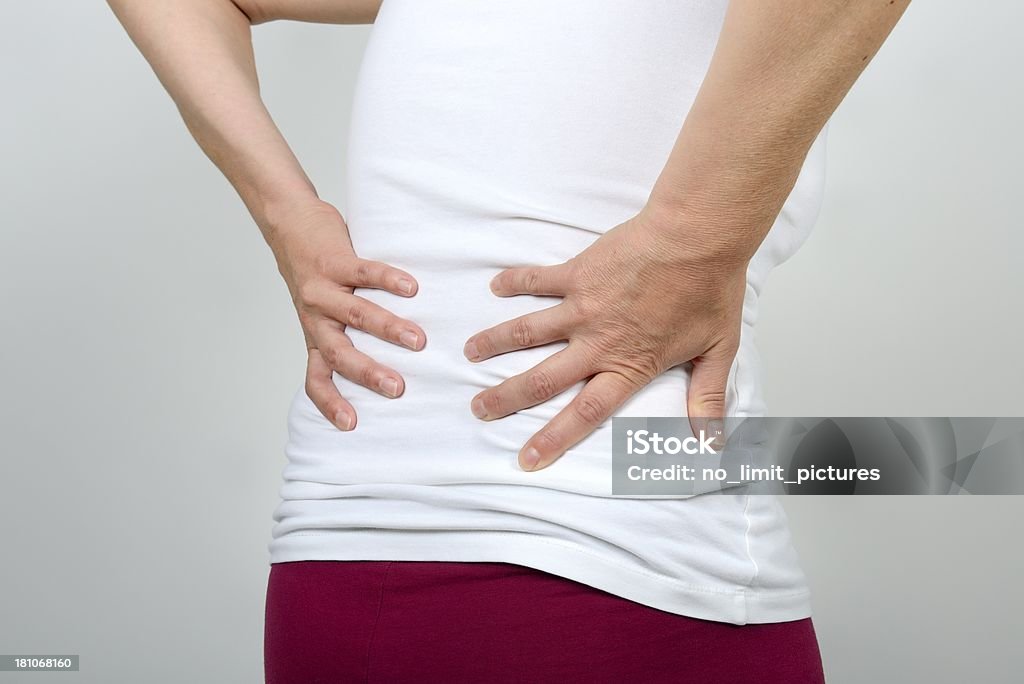Dor nas costas - Foto de stock de Adulto royalty-free