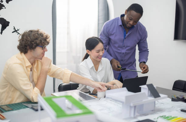 istock Architects create green, low-carbon buildings prioritizing efficiency, quality, and sustainability. 1810685614