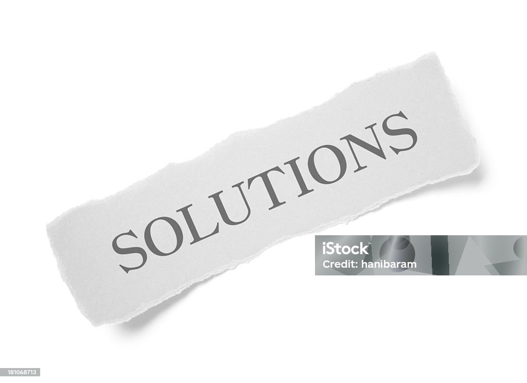 DES SOLUTIONS - Photo de Affaires libre de droits