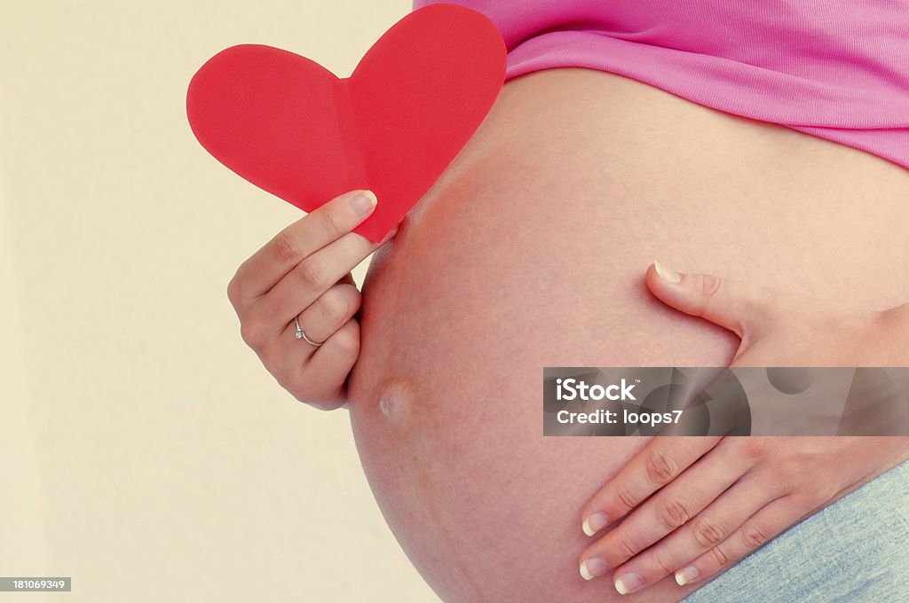 El embarazo - Foto de stock de Abdomen libre de derechos