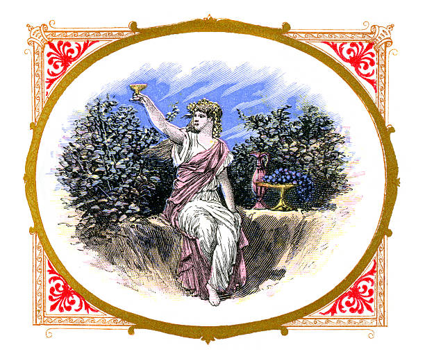 illustrazioni stock, clip art, cartoni animati e icone di tendenza di phyllis - roman classical greek history past