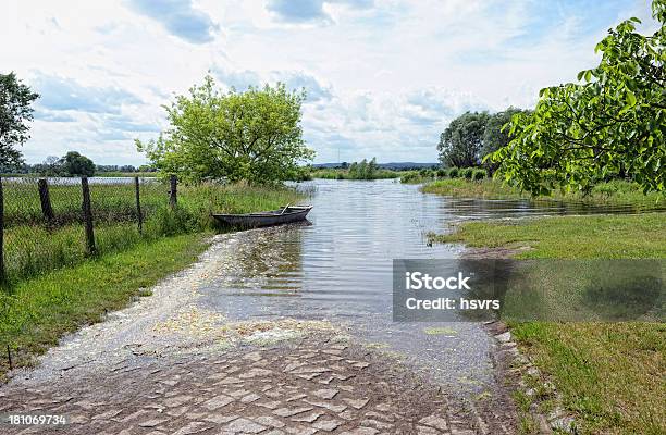 Wielkie Klęski Powodzi 2013 W Gülpe - zdjęcia stockowe i więcej obrazów 2013 - 2013, Bagno, Bez ludzi