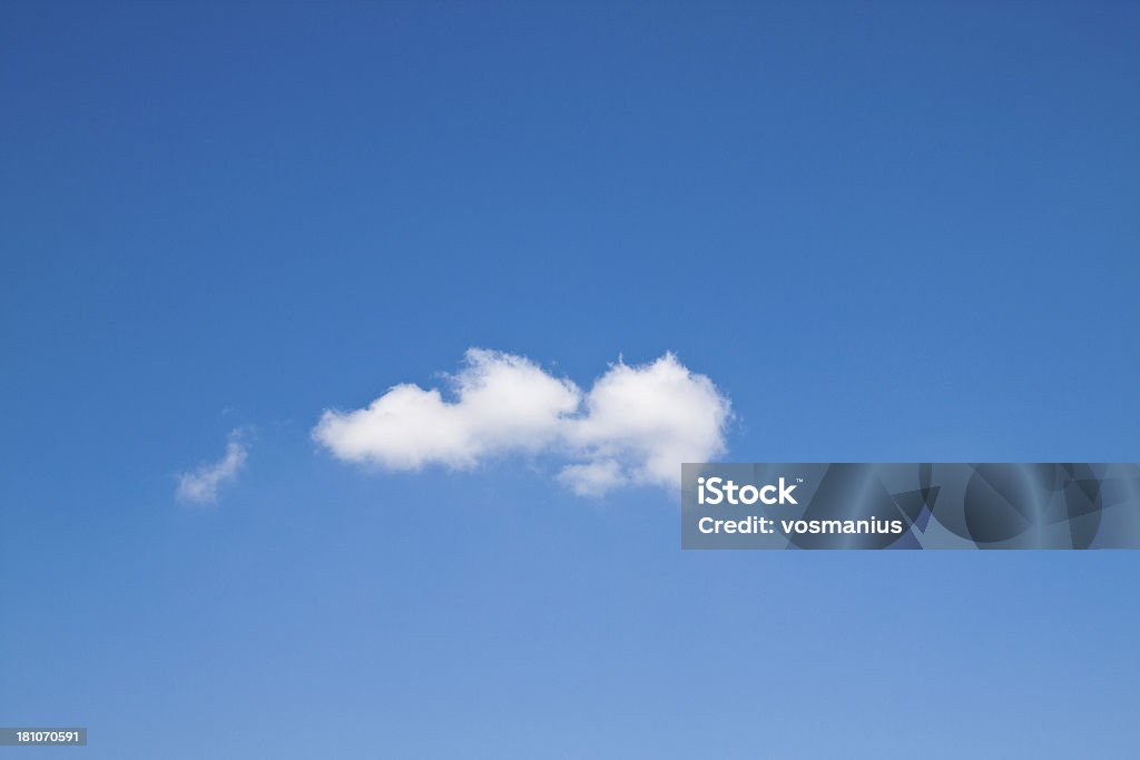 Maravilhoso céu azul - Foto de stock de Azul royalty-free