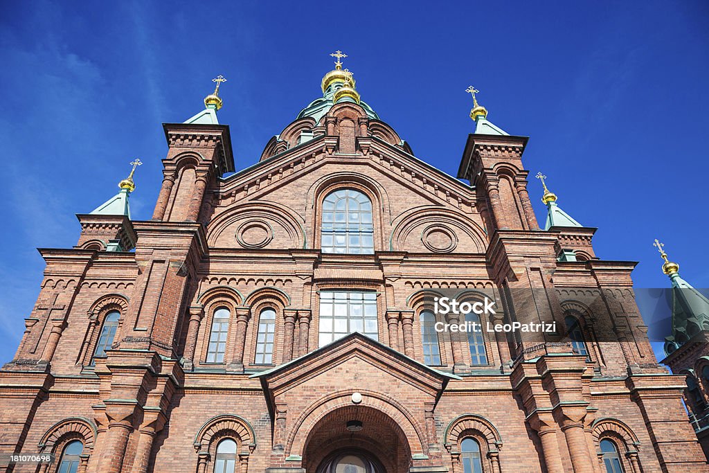 Uspenski Catedral em Helsínquia - Royalty-free Ao Ar Livre Foto de stock