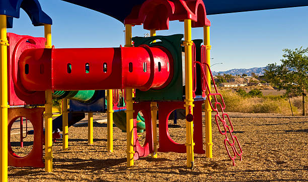 istock Children Playground in a Park 181070845