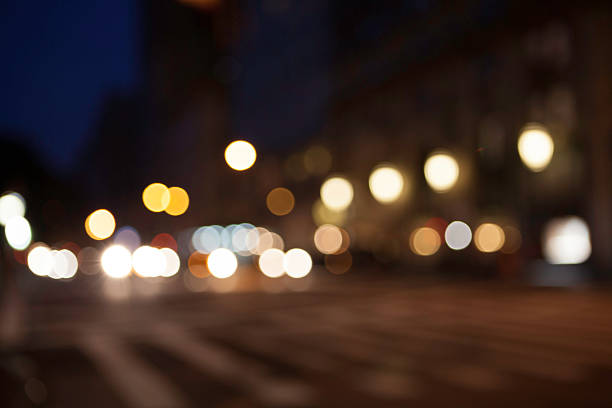 istock Defocused view of a cityscape 181071155