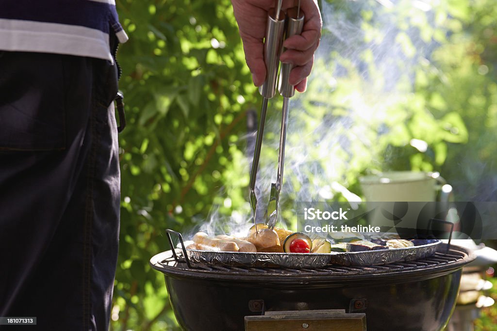 Plats végétariens barbecue - Photo de Assiette libre de droits