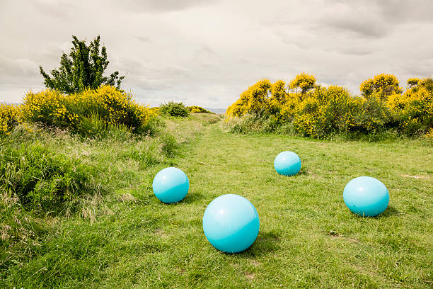 istock Fitness Ball in a Park 181071403