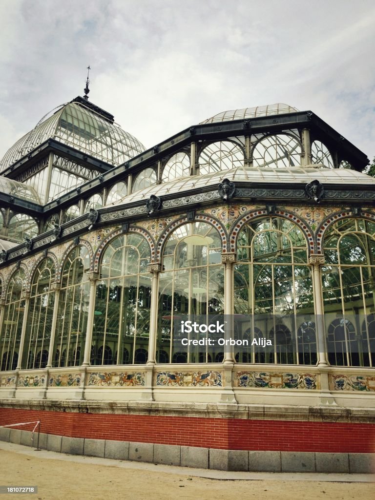 Palacio de Cristal в Парк Буэн-Ретиро - Стоковые фото Palacio De Cristal роялти-фри