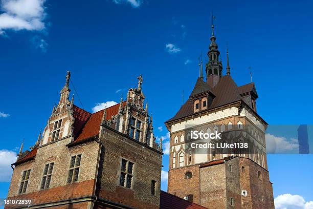 Danzig Stockfoto und mehr Bilder von Altstadt - Altstadt, Architektonisches Detail, Außenaufnahme von Gebäuden