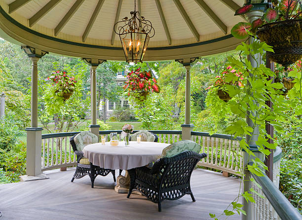 istock Summertime Victorian Porch 181073157