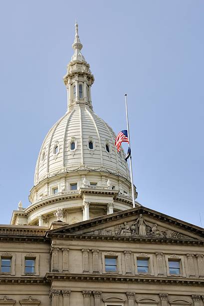 istock Capitol Building, Lansing Michigan 181073195