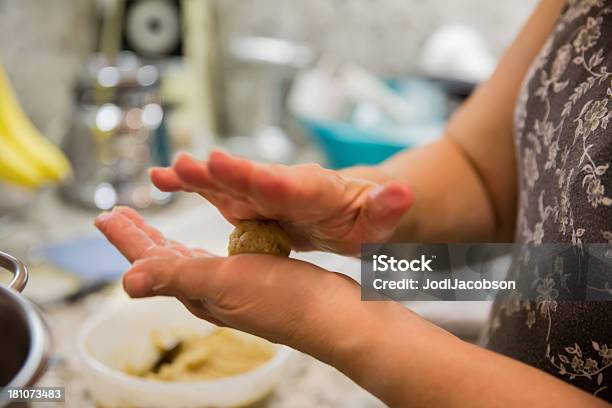 Woman Cooking Matzoh Balls Stock Photo - Download Image Now - Passover, Seder, Cooking