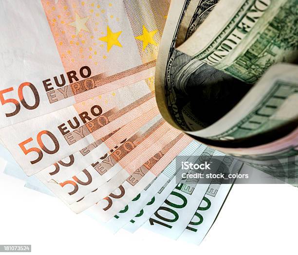 Euros - Fotografias de stock e mais imagens de Abundância - Abundância, Consumismo, Finanças