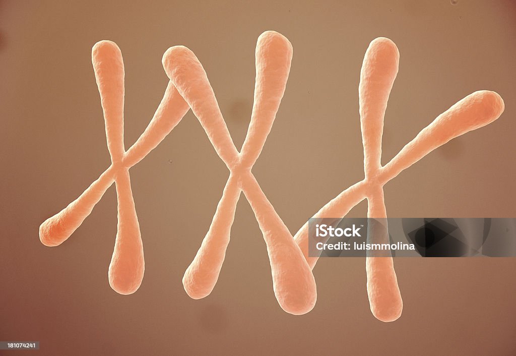 Chromosom - Zbiór zdjęć royalty-free (Abstrakcja)