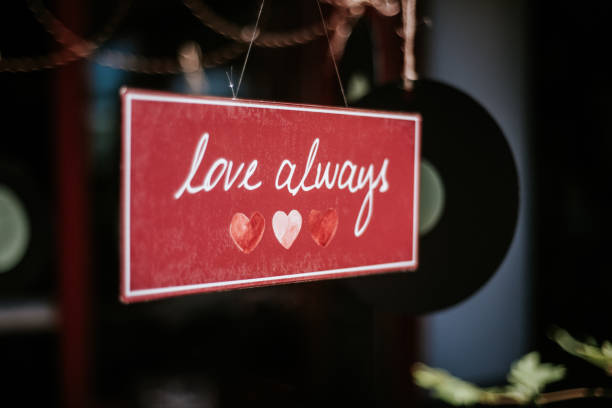 istock sign with inscription love always 1810742703