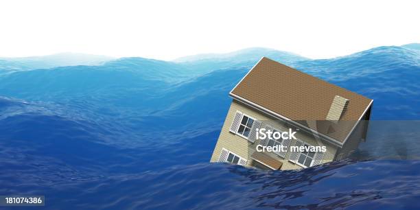Foto de Moradia Crise De e mais fotos de stock de Casa - Casa, Flutuar na Água, Afundar