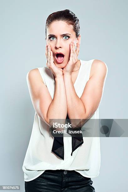 Surprise Stock Photo - Download Image Now - 20-24 Years, Adult, Adults Only