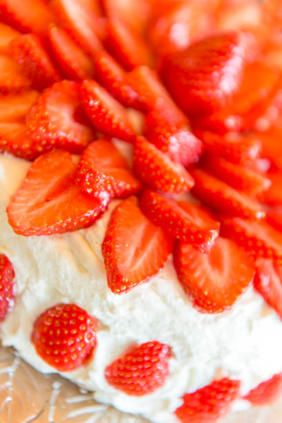 istock Homemade strawberry cake 181075015