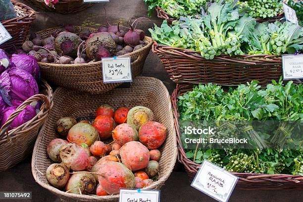 Photo libre de droit de Marché Fermier De Légumes banque d'images et plus d'images libres de droit de Betterave - Betterave, Betterave dorée, Betterave rouge