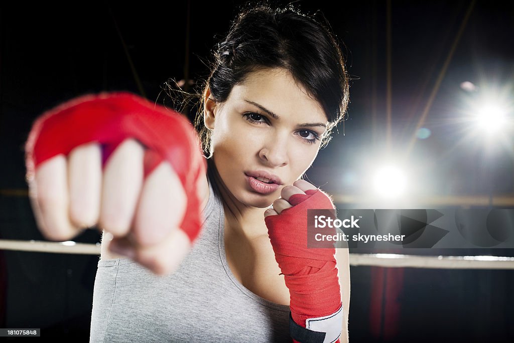 Séance femme boxer. - Photo de Activité libre de droits