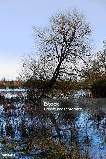 Наводнения — стоковые фотографии и другие картинки Welford-On-Avon - Welford-On-Avon, Англия, Без людей