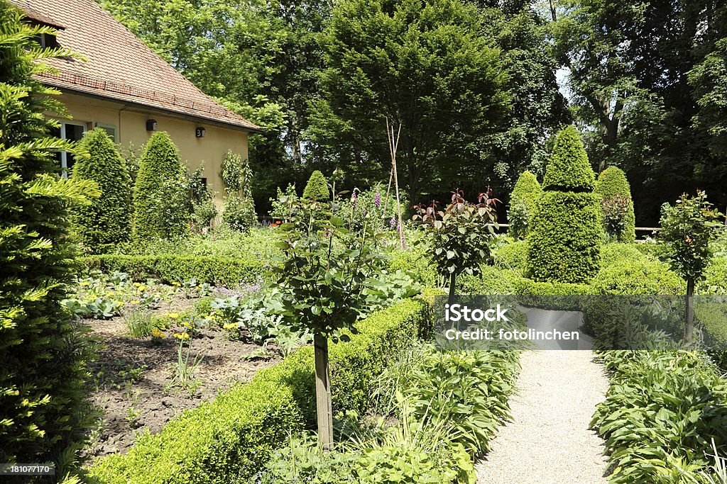 Kräuter- und Gemüsegarten - Lizenzfrei Alternative Medizin Stock-Foto