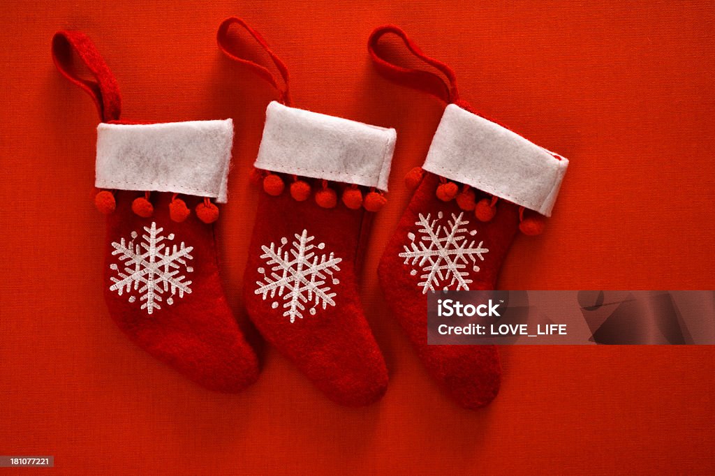 Navidad medias de nailon - Foto de stock de Celebración - Acontecimiento libre de derechos