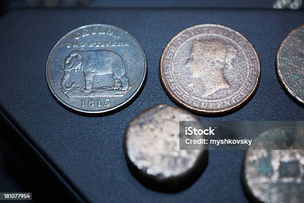 Sri Lanka Antigo Moedas - Fotografias de stock e mais imagens de Antigo - Antigo, Antiguidade, Antiguidades