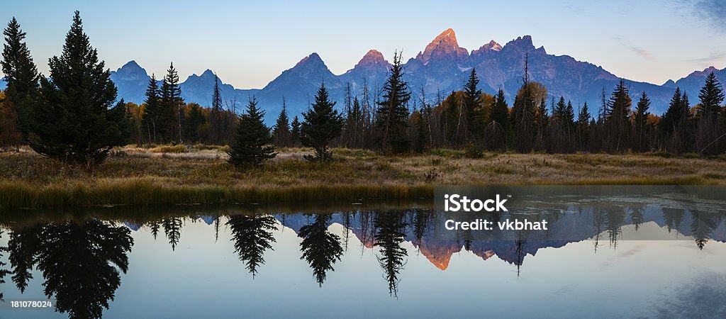 Grand Teton-Gebirge - Lizenzfrei Teton-Gebirge Stock-Foto