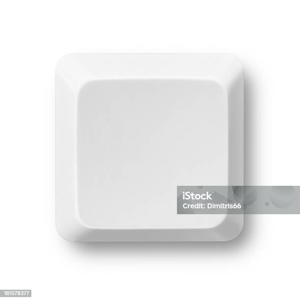 White Computer Key Stock Photo - Download Image Now - Computer Key, Keypad, Computer Keyboard