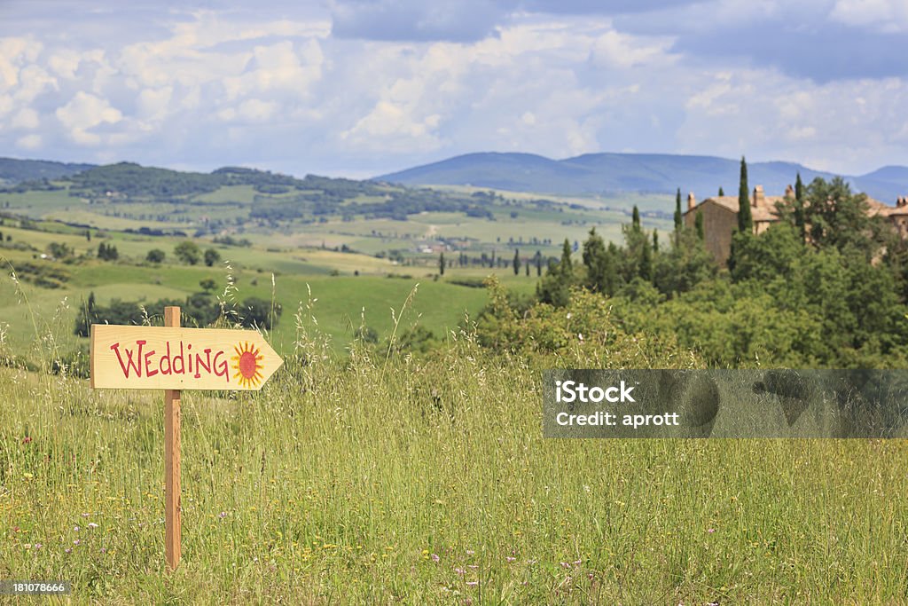 Boda en Toscana - Foto de stock de Aire libre libre de derechos