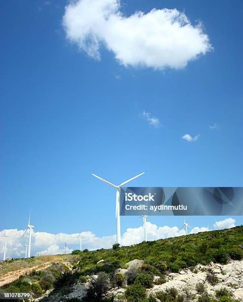 Wind Turbine Stock Photo - Download Image Now - Agricultural Field, Agriculture, Cable