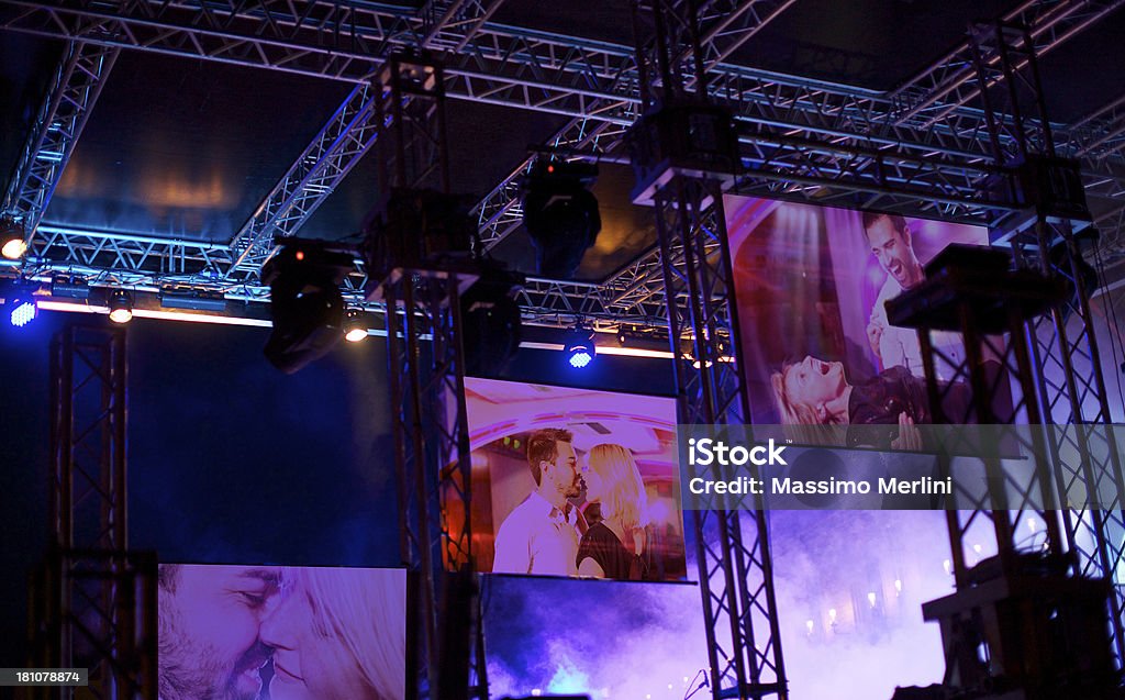 Освещение сцены - Стоковые фото Гоночный светофор роялти-фри