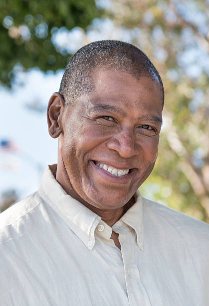 istock Smiling man of African Descent Close up 181078877