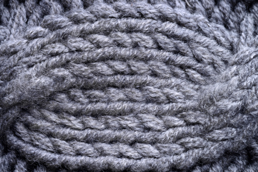 Knitted texture background