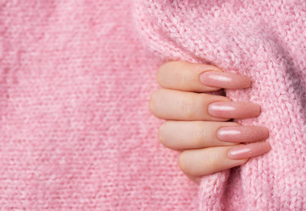 istock Female hands with beautiful manicure 1810796750