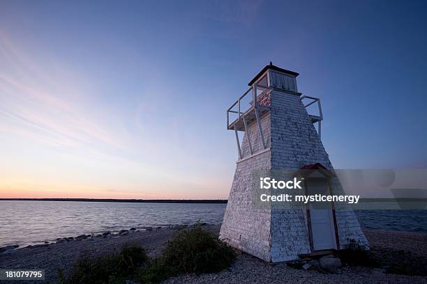 Faro - Fotografie stock e altre immagini di Hecla Grindstone Provincial Park - Hecla Grindstone Provincial Park, Abbandonato, Ambientazione esterna