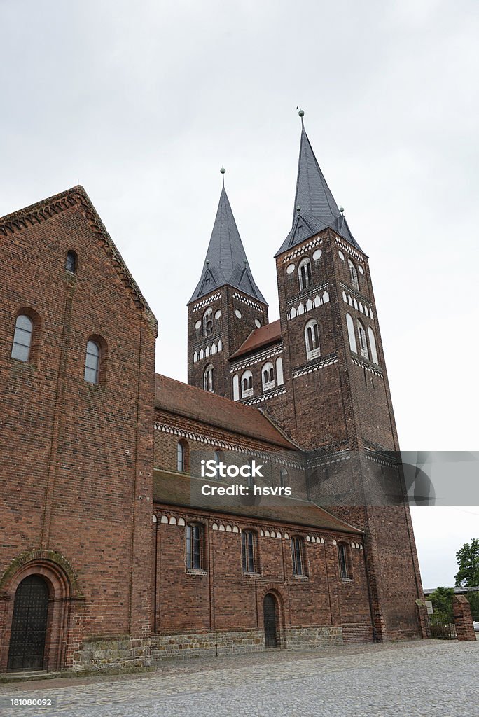 Monestary Kloster Jerichow (Saxónia-Anhaltgermany.kgm, Alemanha) - Royalty-free Alemanha Foto de stock