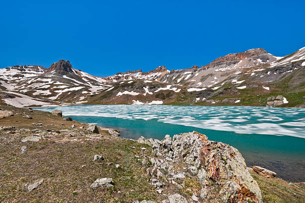 istock Upper Ice Lake and Surrounding Peaks 181080481